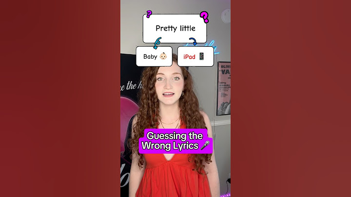 Guessing Wrong Lyrics 🎤: Pretty Little Baby