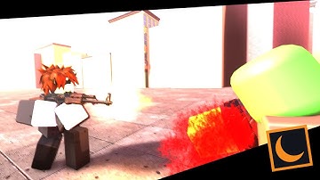 Zombie Kill Test: AK-47 (Roblox Animation)