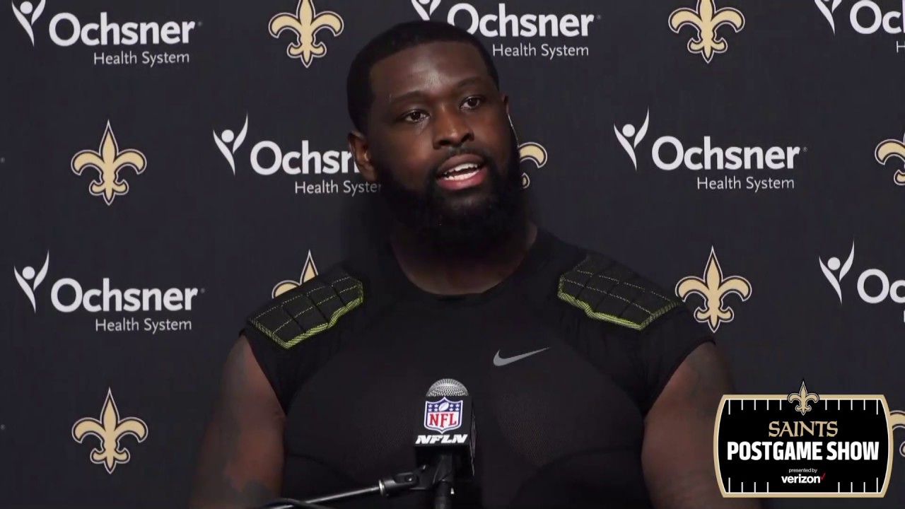 Terron Armstead Postgame Reactions After Saints-Rams in Week 2 | 2019 NFL | New Orleans Saints football score