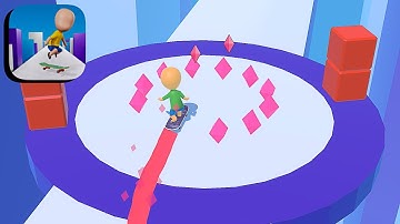 Skate Surfer 3D – Extreme Street Run | Android & iOS Gameplay #1