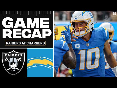 Chargers survive late comeback, beat raiders in week 1 [full game recap i cbs sports hq