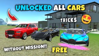 CAR SIMULATOR 2 ALL CARS UNLOCKED 🔥 | CAR SIMULATOR 2 TRICKS 🤩 screenshot 5