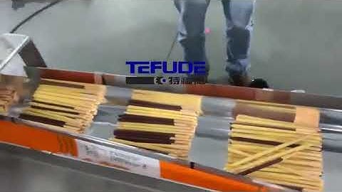 Grissini packing machine breadstick biscuit packaging system