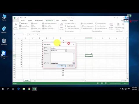 สอนรันตัวเลขเรียงลำดับ ms Excel โดยปรับลำดับอัตโนมัติ