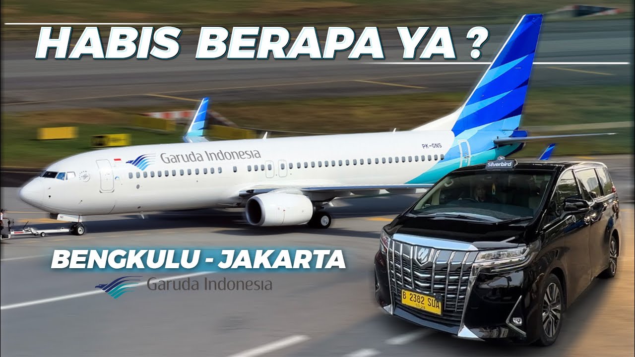 NAIK PESAWAT GARUDA INDONESIA & DIJEMPUT ALPHARD SILVER BIRD‼️