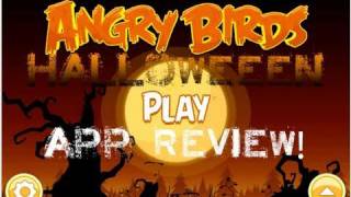 Angry Birds HALLOWEEN!! App Review! screenshot 1