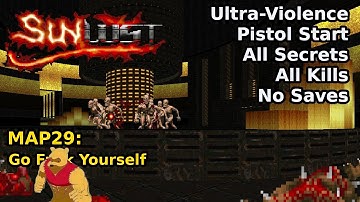 Doom II: Sunlust - MAP29: Go Frick Yourself (Ultra-Violence 100%)