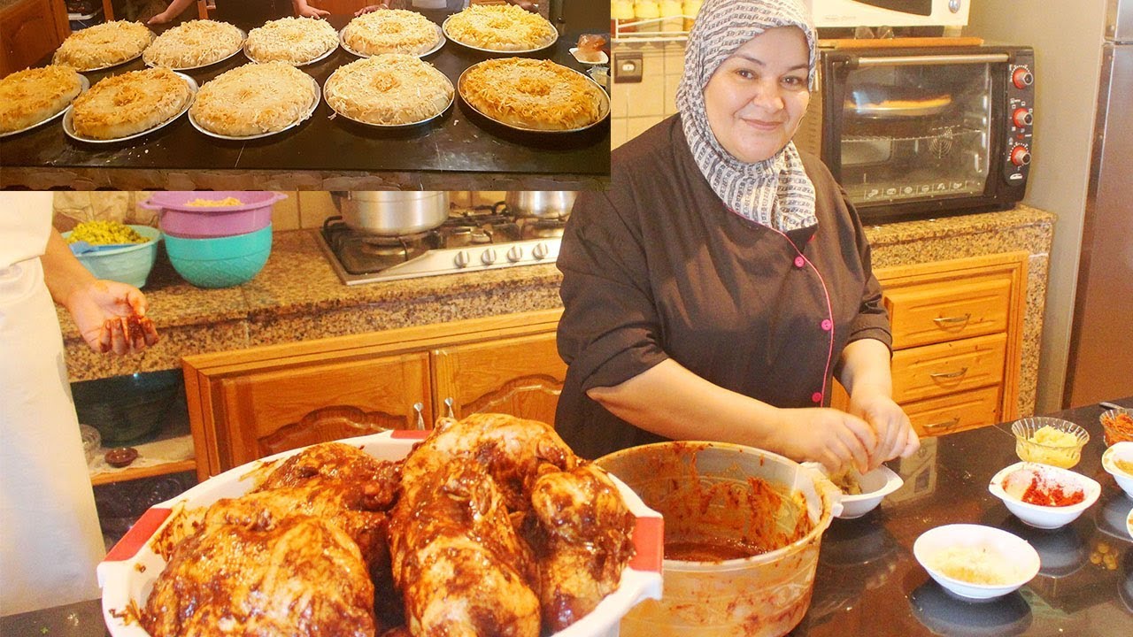 بسطيلة الدجاج بمذاق السمك مع الطباخة المحترفة أمينة # أطباق بلادي المغرب (حلقة83)