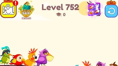 Bird shot colour game level 752 live streaming 📌 gaming || puzzle challenge