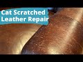 Cat Scratched Leather Repair | Hometalk