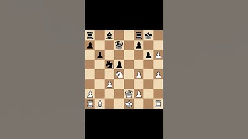 Crush with Knight Fork - White to move - #Chess Daily Puzzle