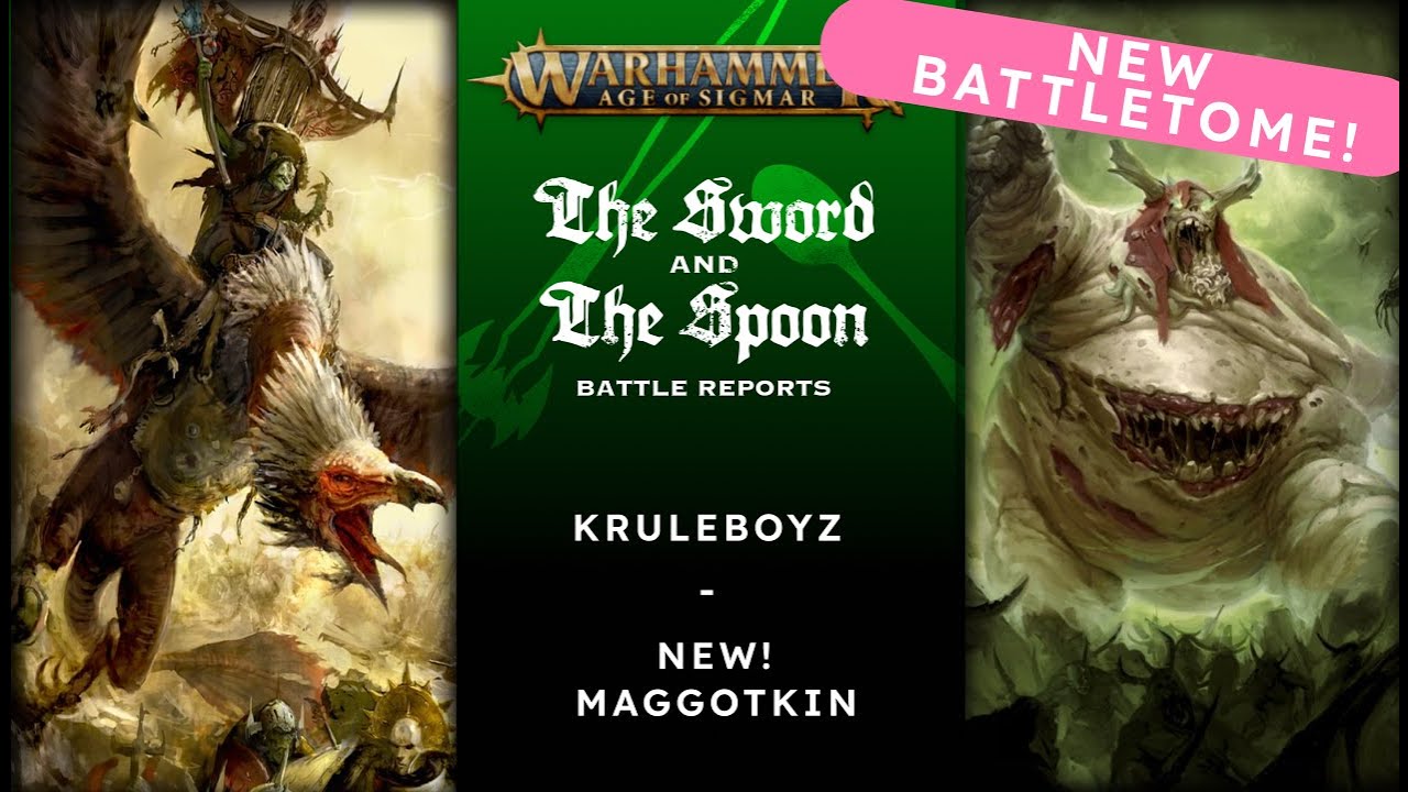 NEW Maggotkin of Nurgle v Kruleboyz 