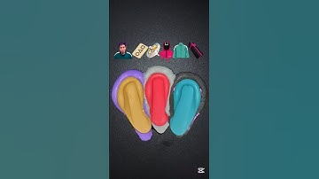 Guess the mixed colors of Squid Game 2 #satisfying #colormixing #squidgame2 #colormixing260 #clay