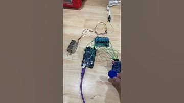 โปรเจคกลอนไฟฟ้า RFID #โปรเจค #โปรเจคจบ #โปรเจคอิเล็กทรอนิกส์ #กลอนไฟฟ้า