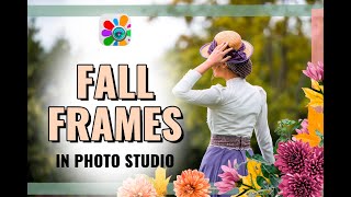 Fall Frames in Photo Studio |  Autumn photo editing | Photo Editor app screenshot 5