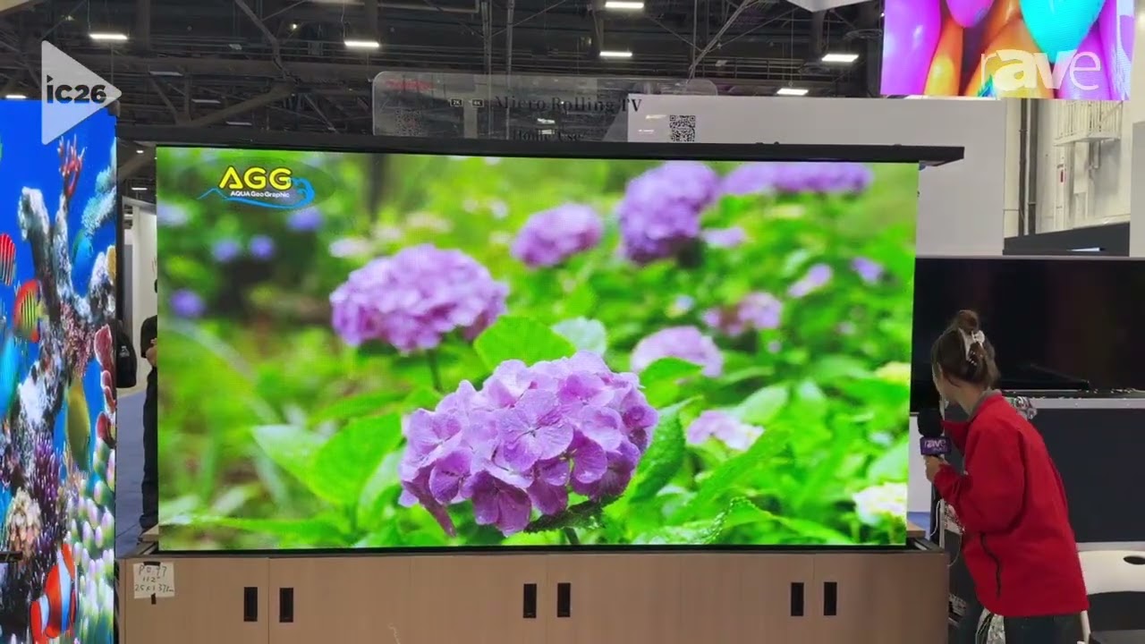 InfoComm 2026: Scenico Showcases Micro Rolling TV