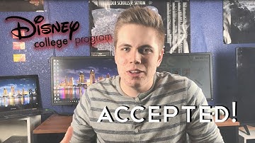 Disney College Program Acceptance! | Fall Advantage 2017!