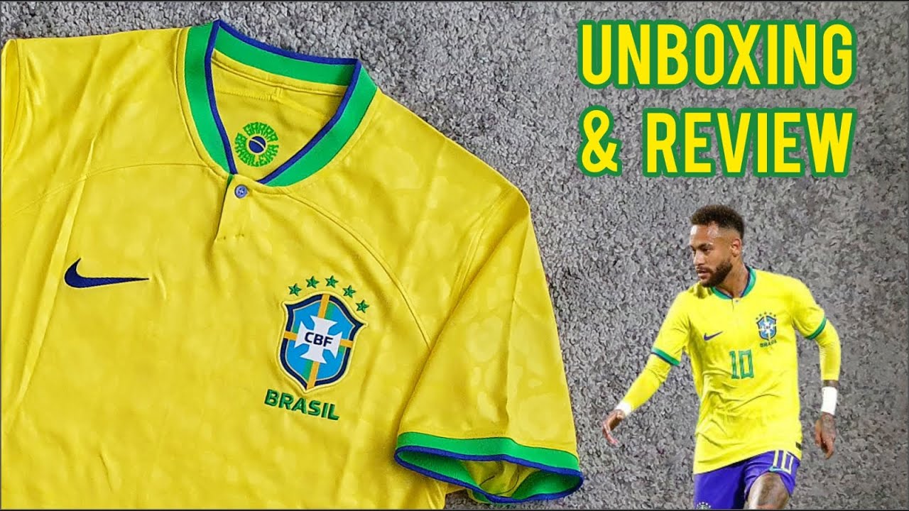 🇧🇷 Brazil World Cup 2022 Home Jersey Unboxing [KVGAOO] #Brasil