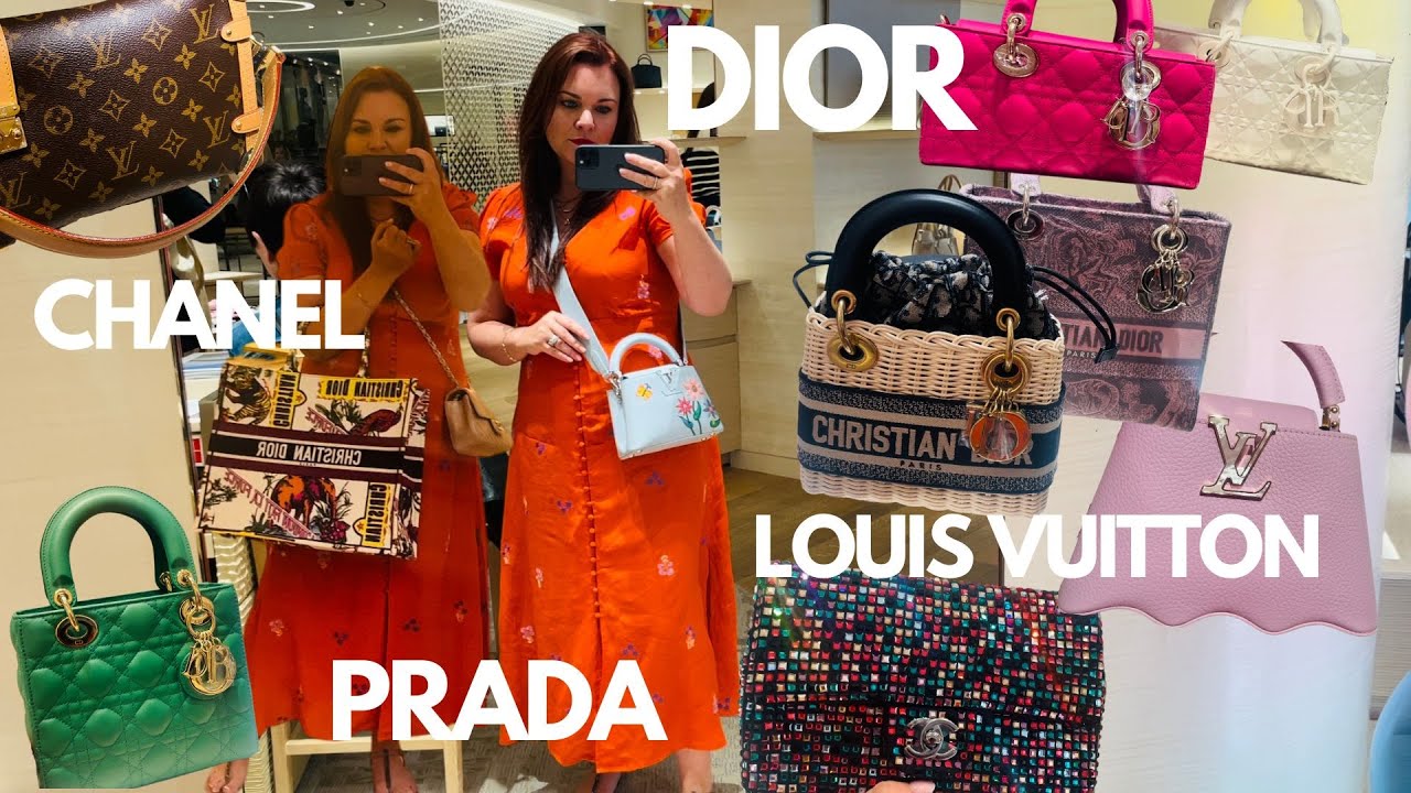 LUXURY SHOPPING VLOG DUBLIN: Chanel, Louis Vuitton, Dior etc