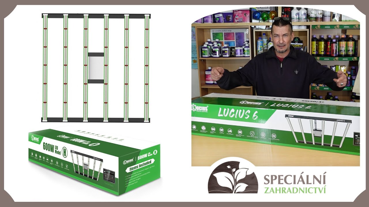 Lucius LED 600W I SpeciálníZahradnictví.cz