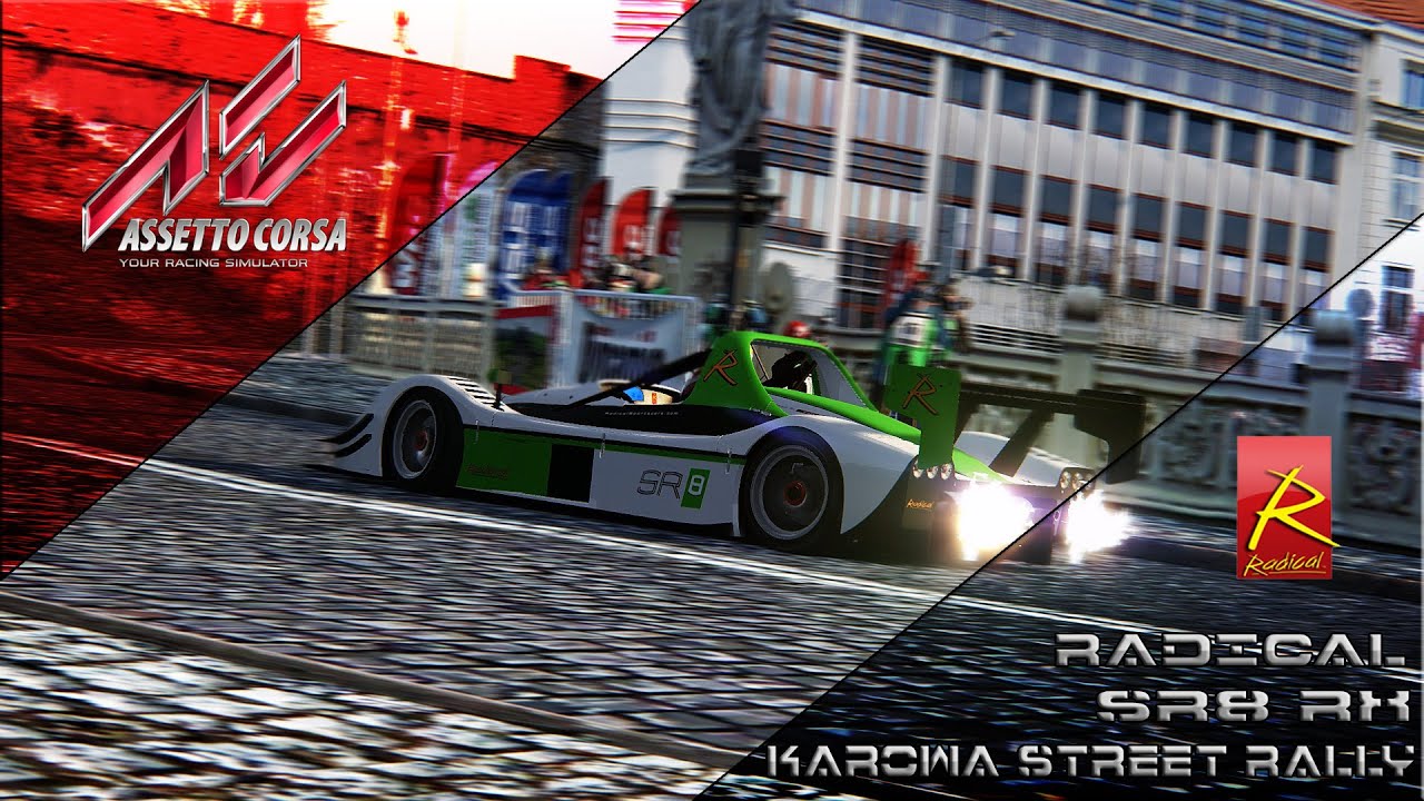Assetto Corsa - Radical SR8 RX Karowa Street Rally Onboard