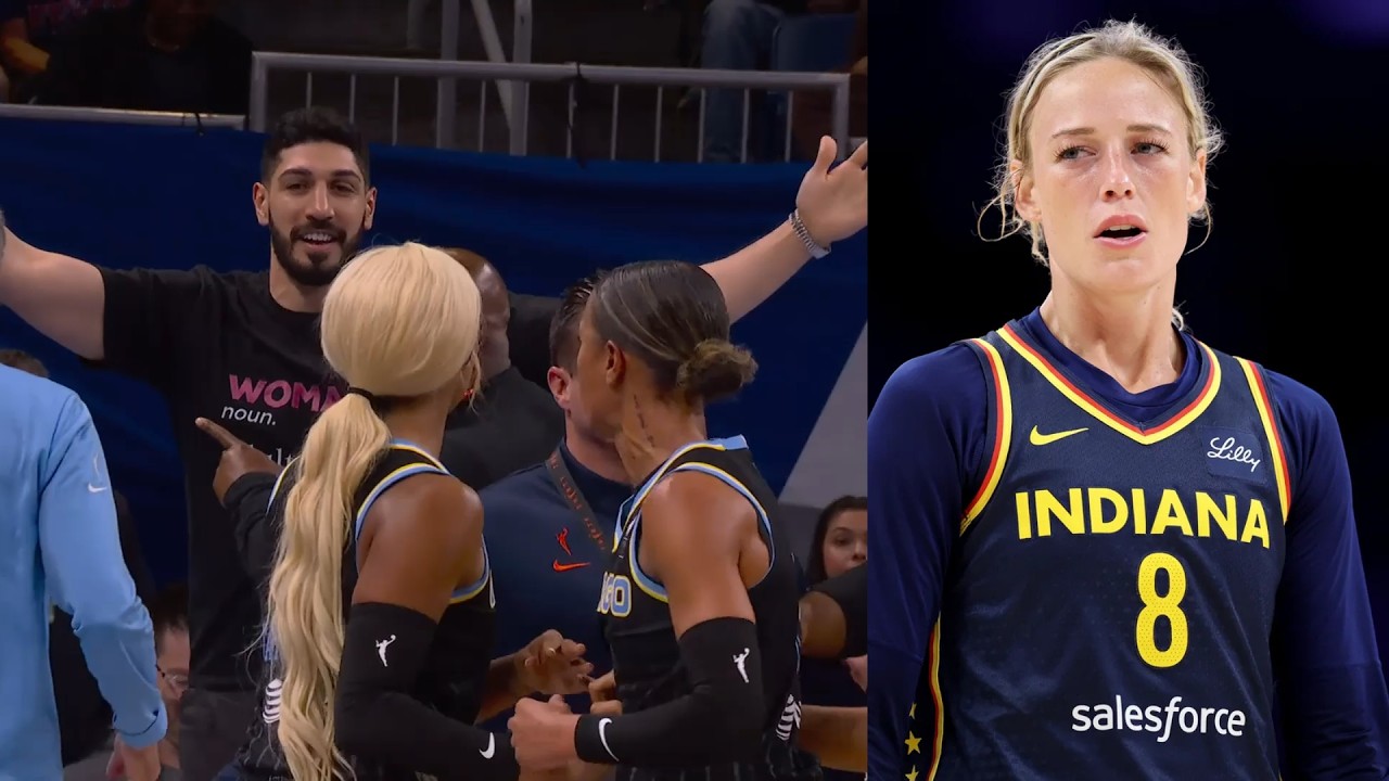 ⁣Enes Kanter reveals what Natasha Cloud said before ejection from WNBA game