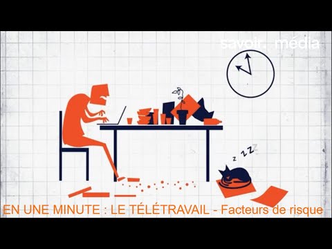 En une minute : le télétravail - Facteurs de risque OPÉRATION COVID-19