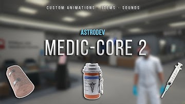 Medic-Core V2 - Bandage Adrenaline Painkiller - ESX - [FiveM Script]