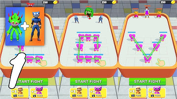 Merge Master Monster Battle Gameplay Walkthrough #1 - Level 1 ~ 16 (Android, IOS)