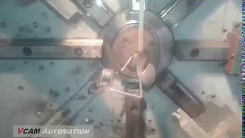 CNC 9-Axis Spring Coiling Machine, Made in INDIA - VCAM AUTOMATION