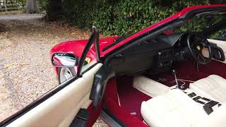 1989 Ferrari 328 GTS   Interior Review