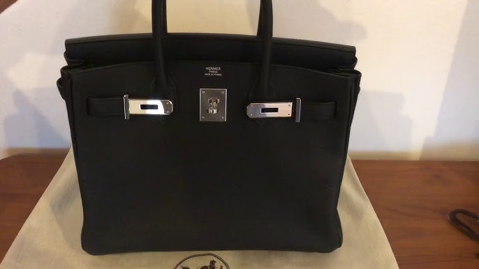 Hermes Birkin 30 Bag Black Togo Leather with Gold Hardware – Mightychic