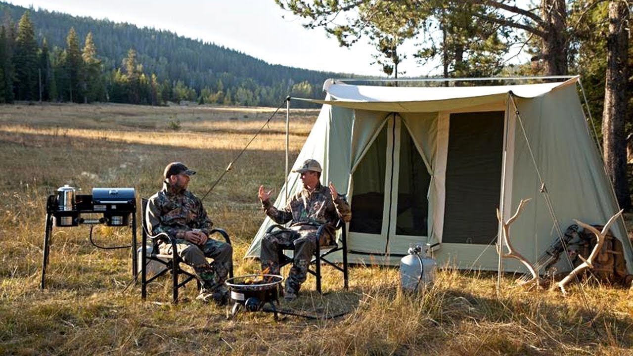 Great Canvas Tents Durable And 4 Season 