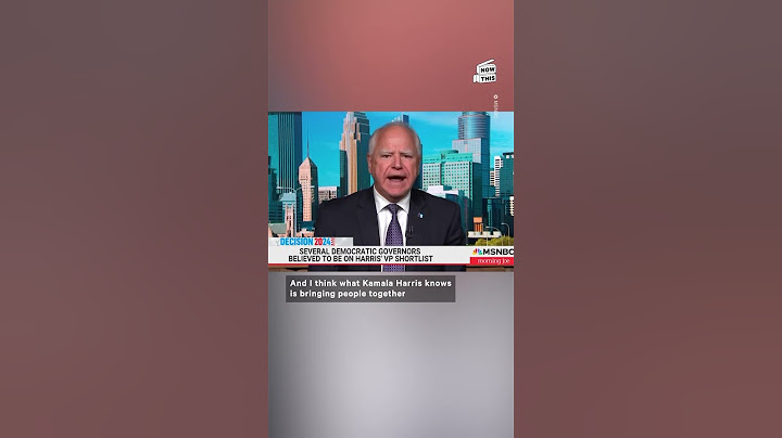 MN Gov. Tim Walz: MAGA Extremists Are 'Weird'