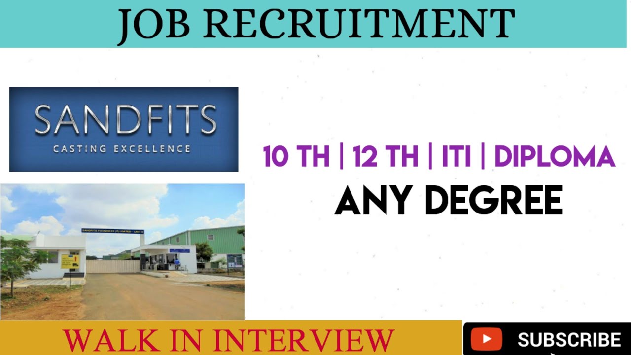 Manufacturing Company Job VacancyMnc Company JobsCoimbatore Jobs