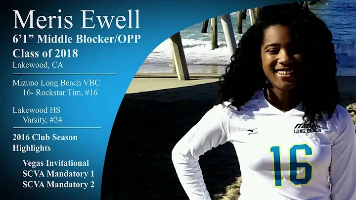 Meris Ewell #16 - 61 Middle Blocker/OPP: Vegas, Mandatory 1&2