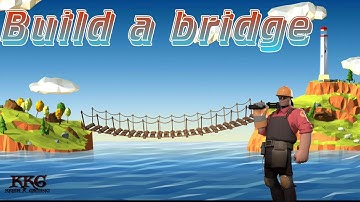Build a Bridge 1 to 10 level////#buildabridge @krish_k_gaming