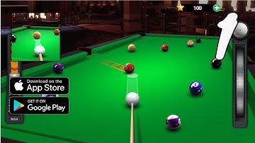 Classic Pool 3D: 8 Ball Gameplay Walkthrough Part 1 (Android, IOS)