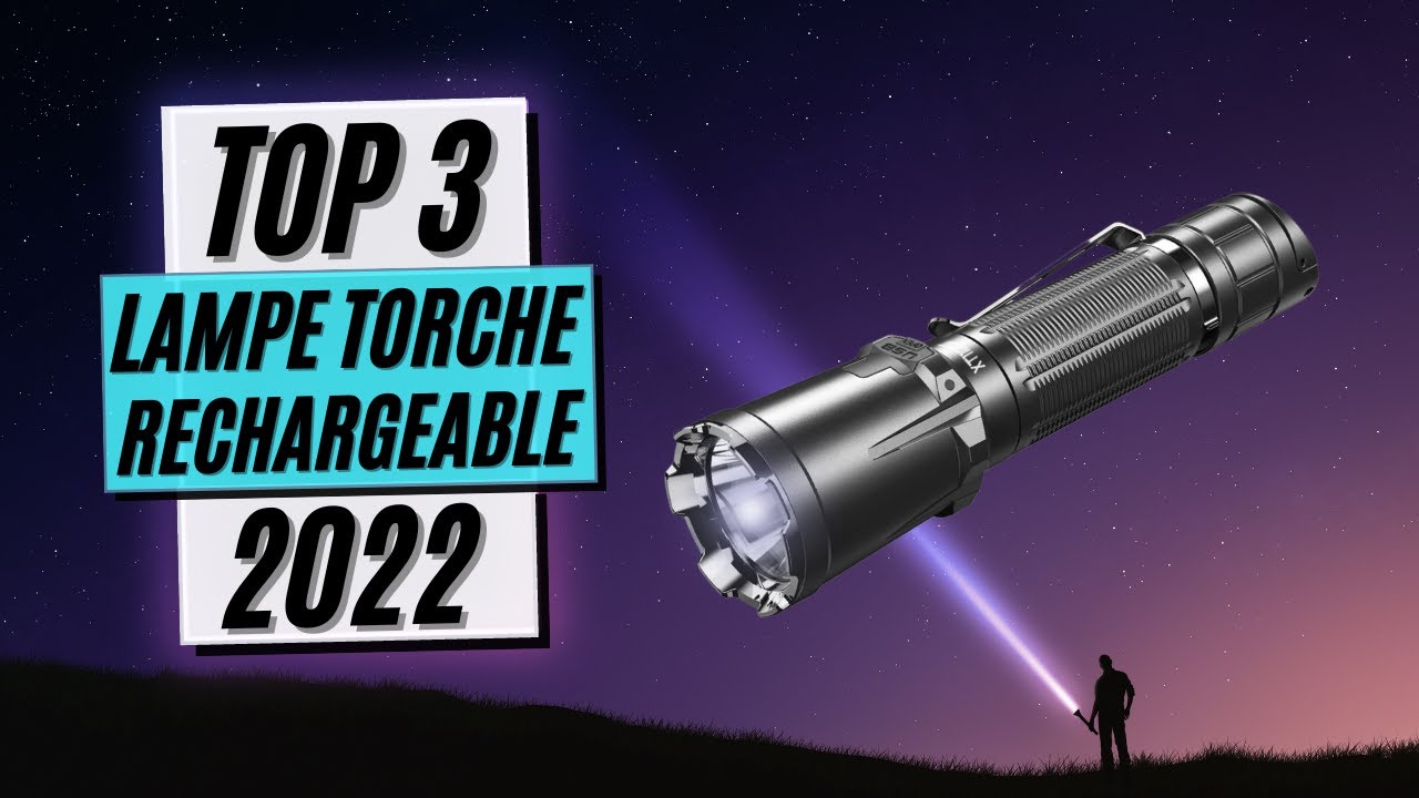 Lampe De Poche Tactique LED Multifonction Rechargeable - Noir - Torche - 400m - 8 Modes - 200
