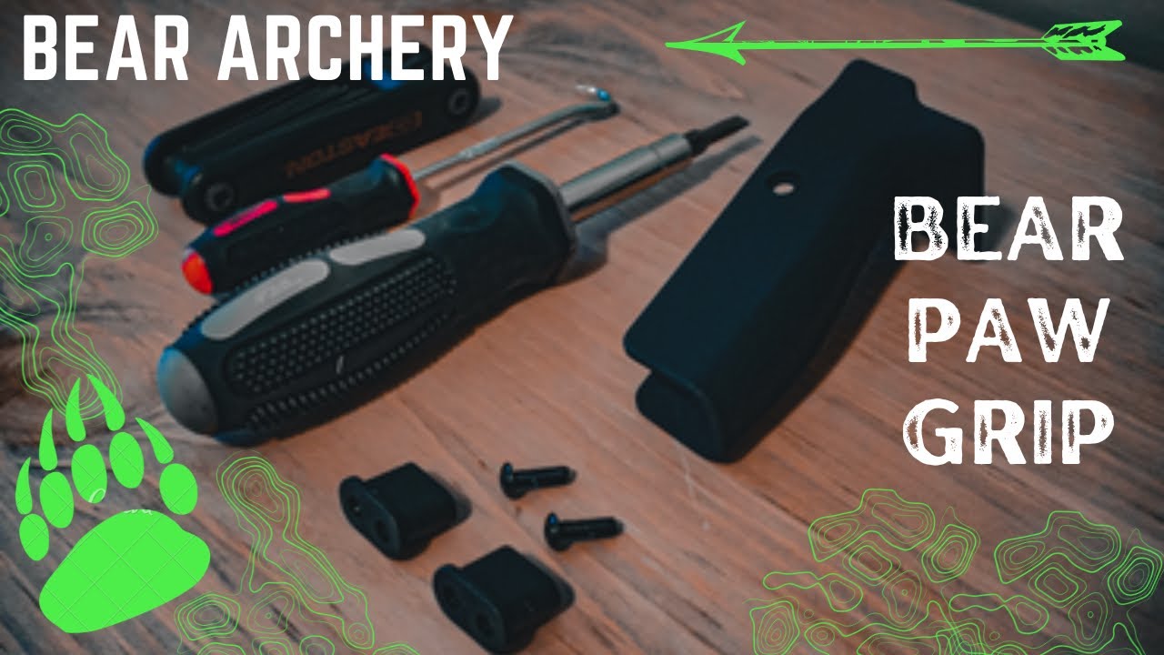 Bear Archery’s “Bear Paw” Grip Installation YouTube