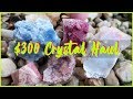 $300 Crystal Haul | *Episode Three * | Unboxing | Raw Pieces |