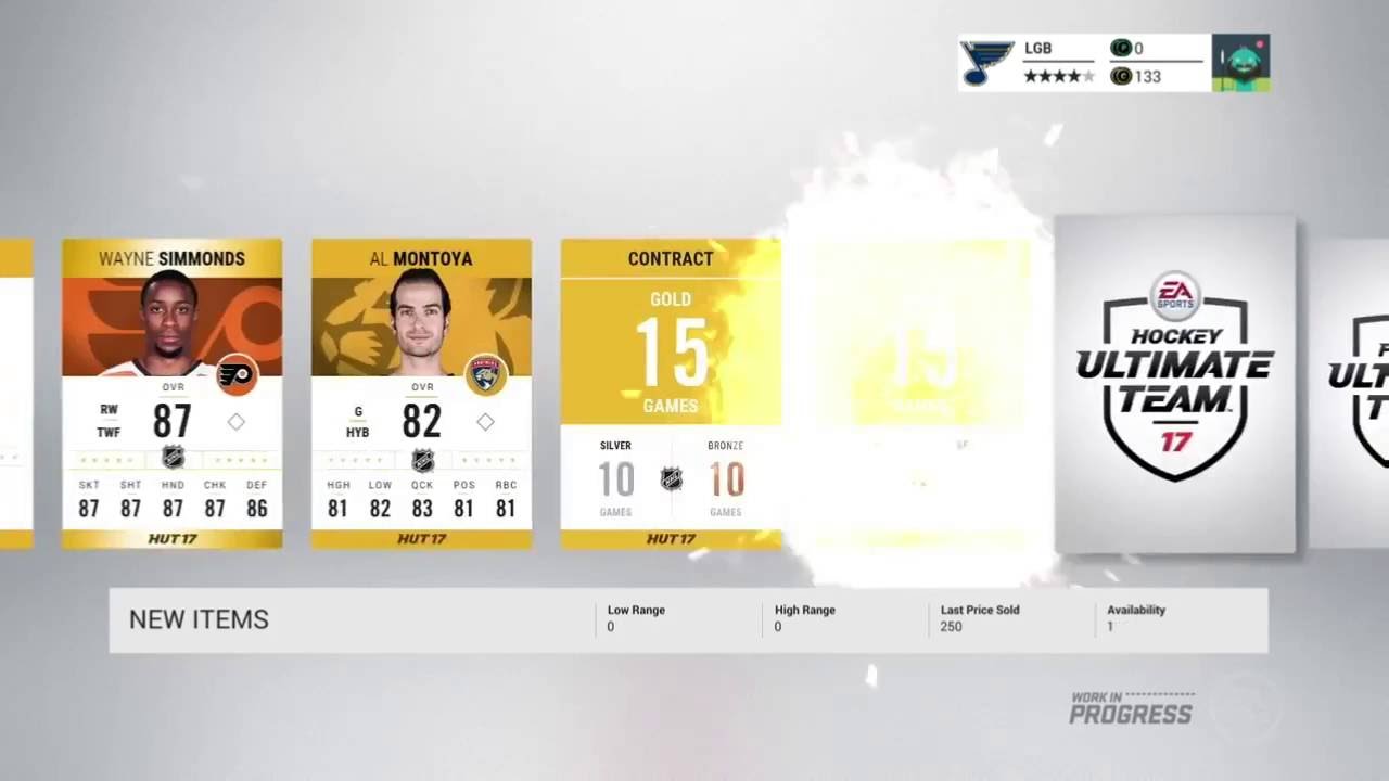 NHL 17 Beta crazy pack pulls and review!