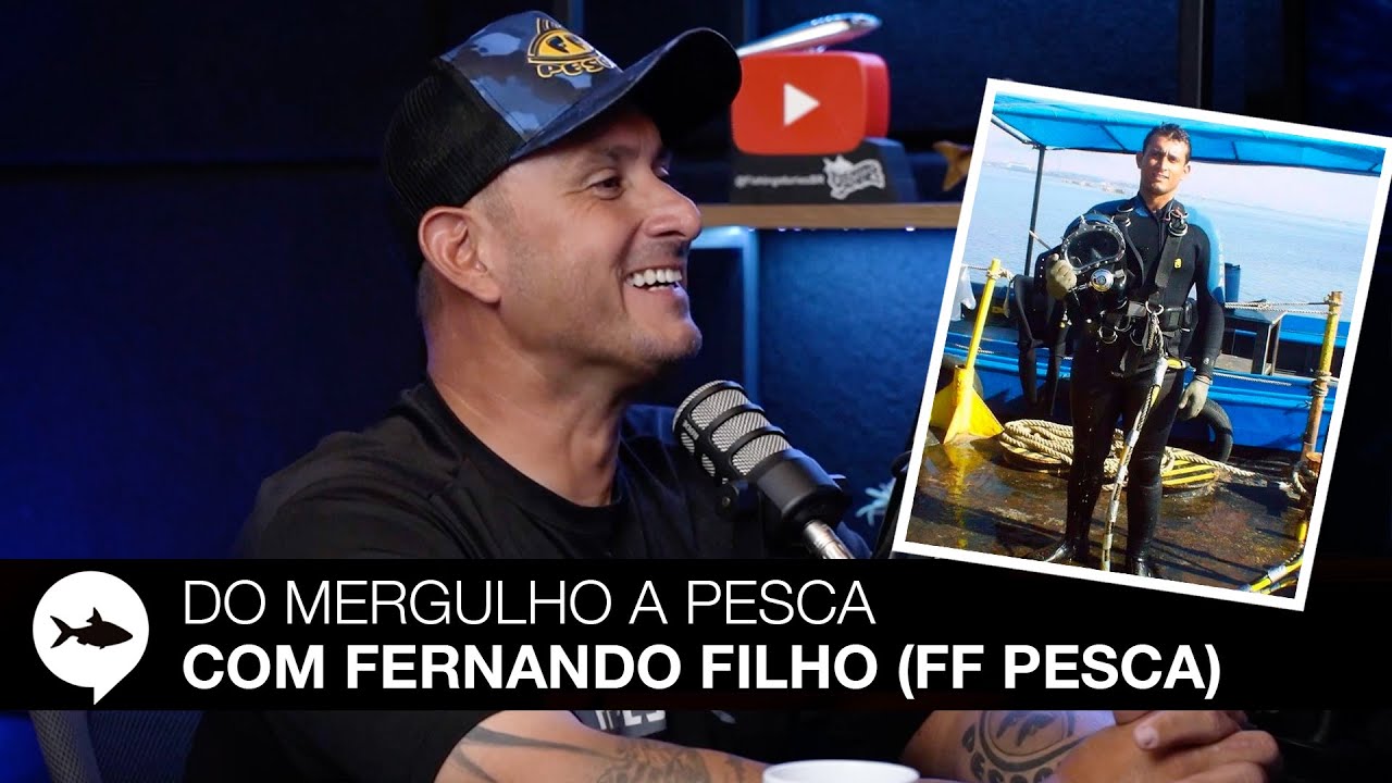 PREULACAST EP.29 - De mergulhador saturado a FF Pesca com Fernando Filho