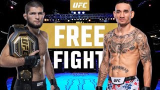 KHABIB NURMAGOMEDOV vs MAX HOLLOWAY / FULL FIGHT / FREE FIGHT / #mma #ufc