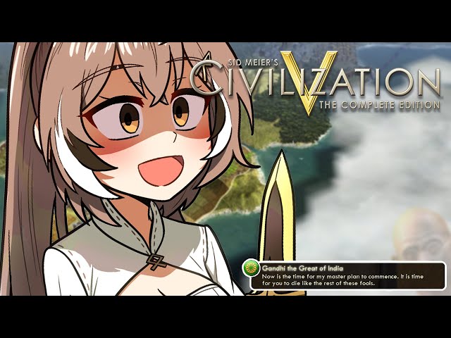 【CIVILIZATION V】What If We Made Peace? Haha.. Unless?のサムネイル