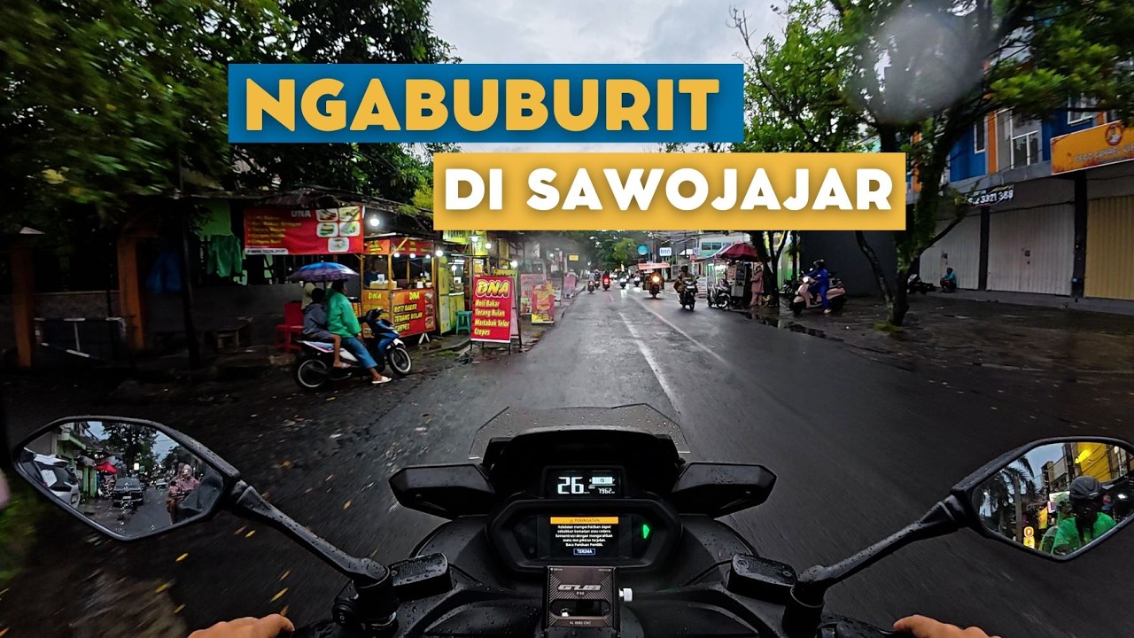 Berburu Takjil Saat Hujan Gerimis di Malang – Syahdu Banget! 🌧️