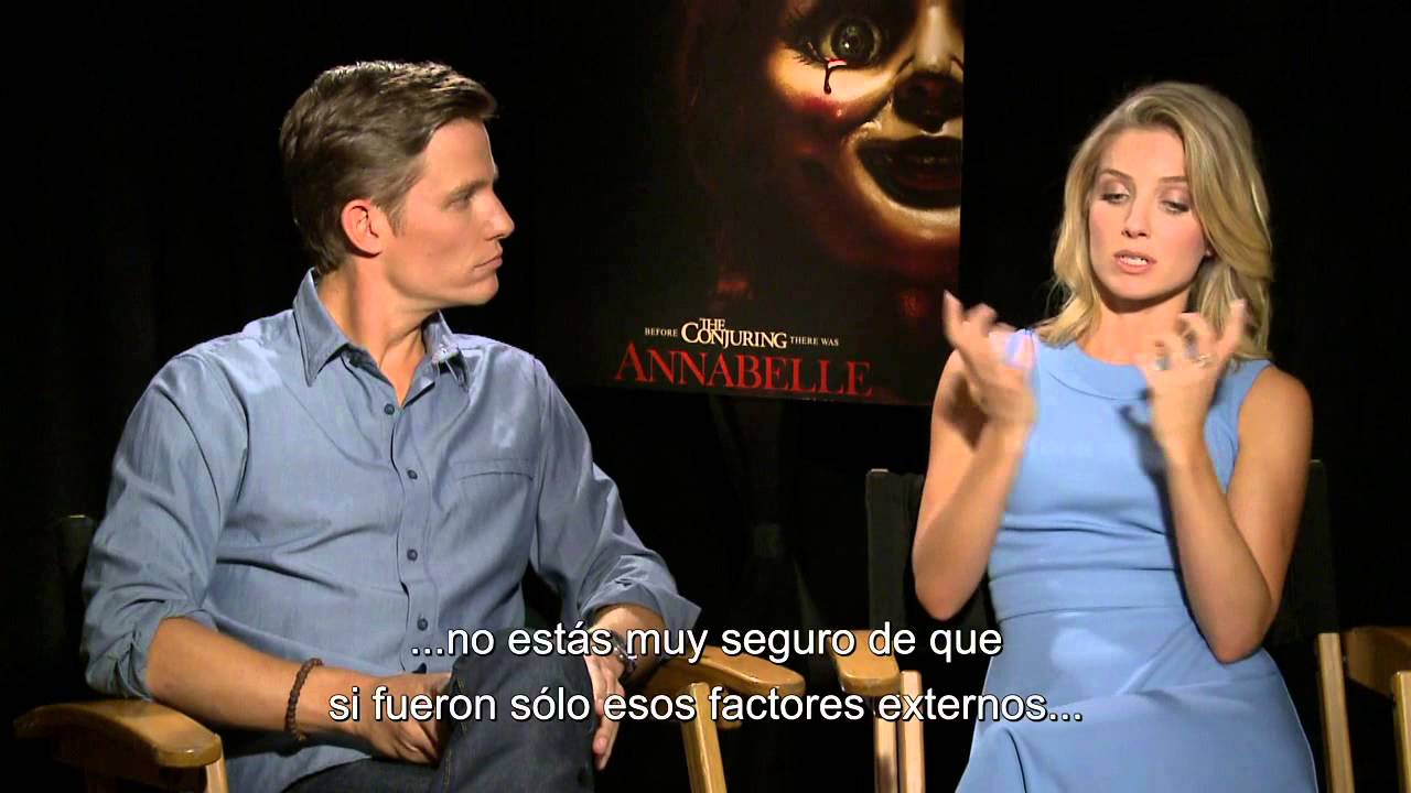 ANNABELLE - Entrevista a Annabelle Wallis y Ward Horton - Oficial Warner Bros. Pictures