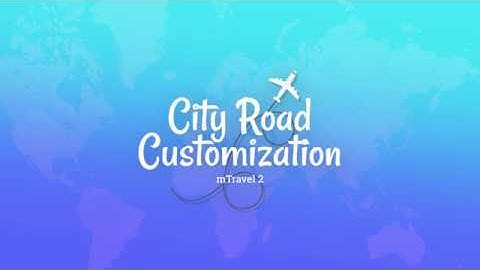 mTravel 2 FCPX Plugin Tutorial - City Road Customization