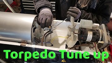 Full Torpedo-Reddy heater tune up + setting air flow and motor rpm with an automotive oscilloscope!