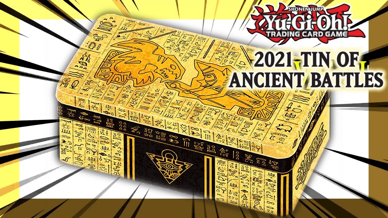 yugioh tin of ancient battles cards Amazon.com: Yu-Gi-Oh! Trading Cards 2021 Fall Ancient Battles Tin,Multicolor  : Toys & Games main image 1
